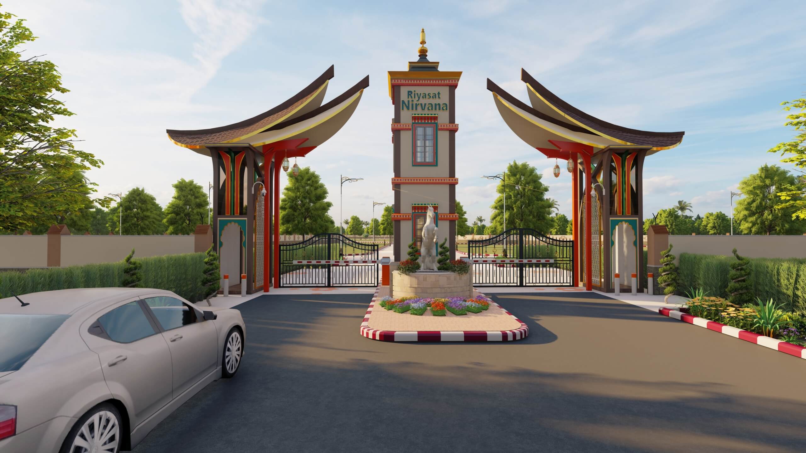 Townshade projects images