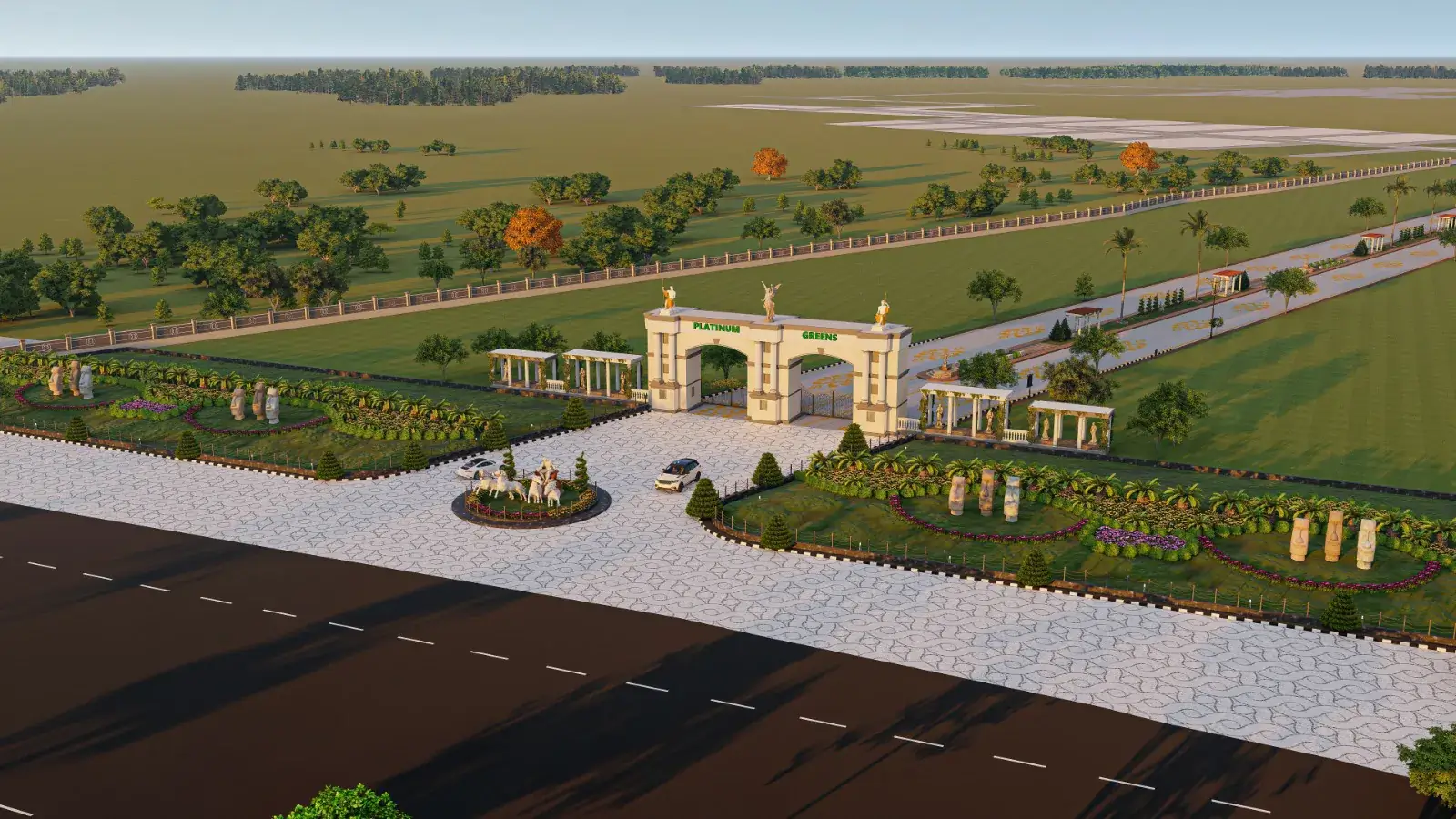 Townshade projects images