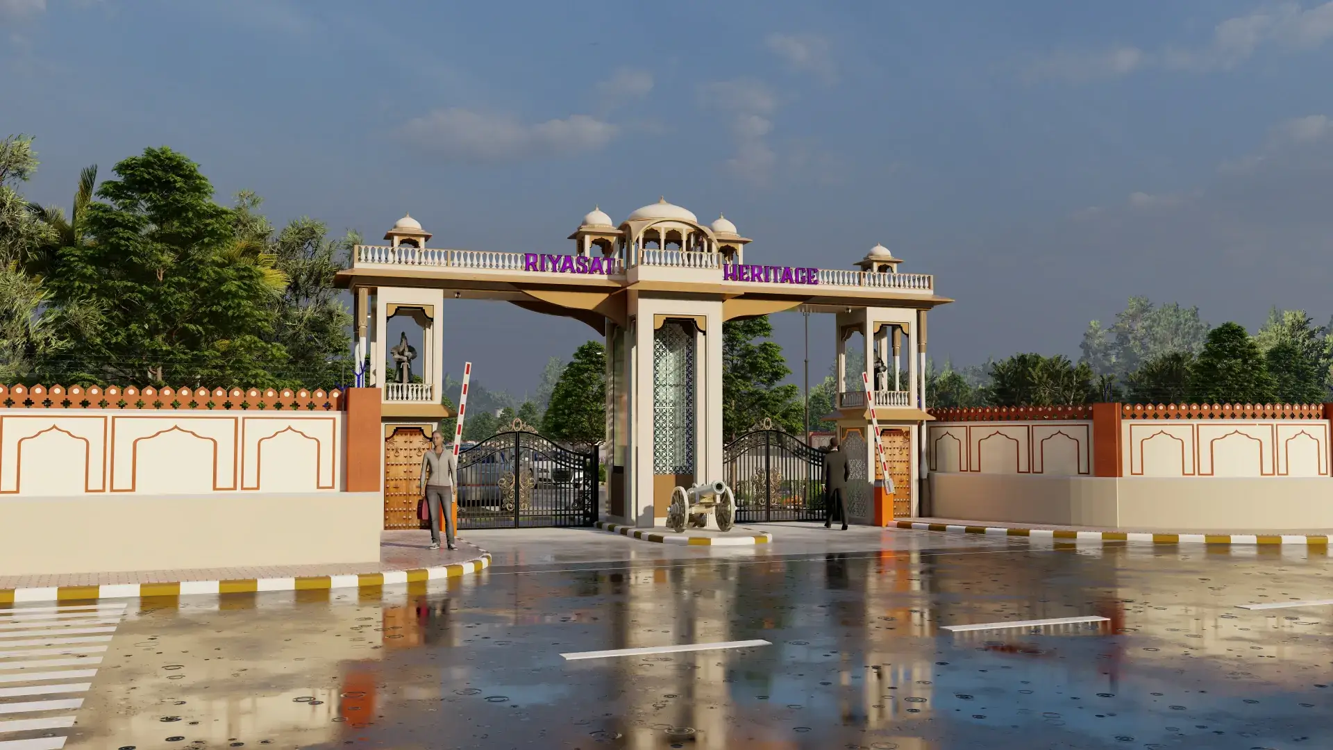 riyasat-heritage project image create by Townshade