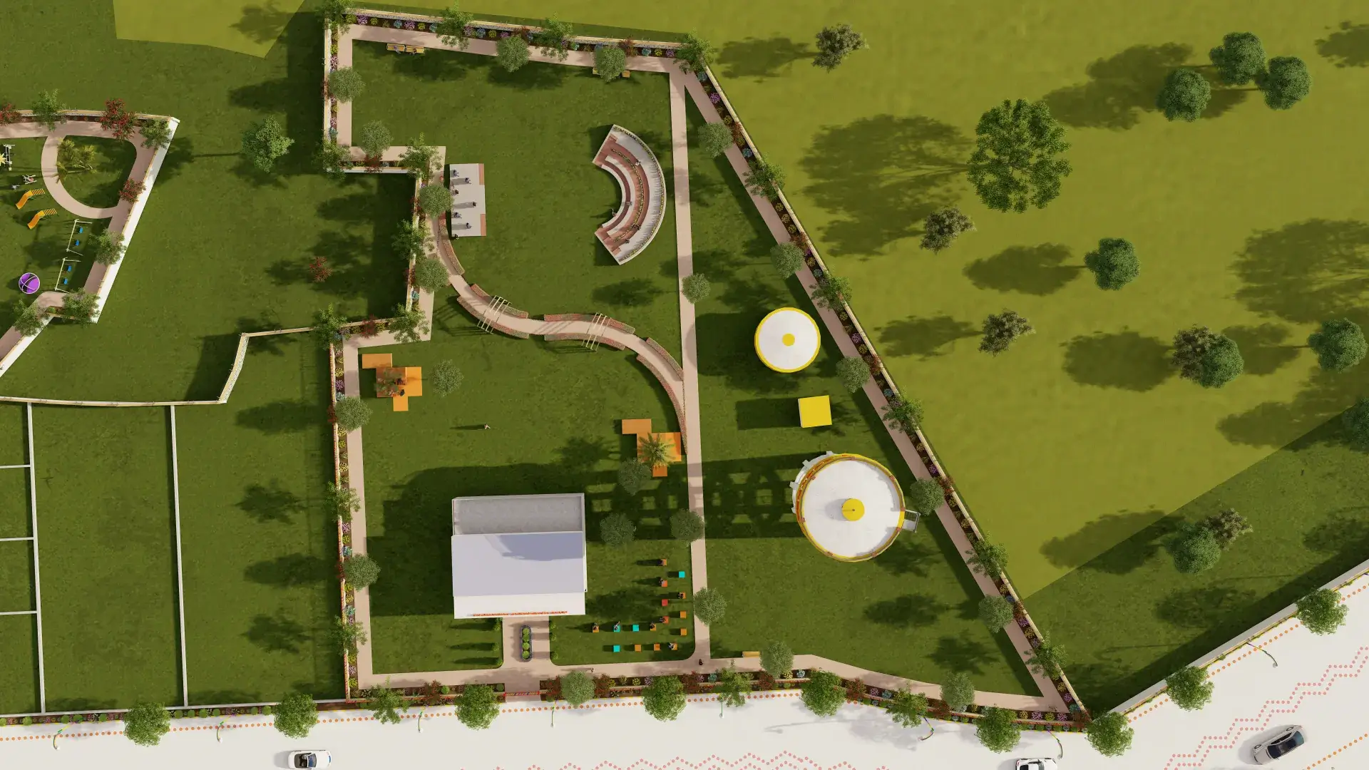 Townshade projects images