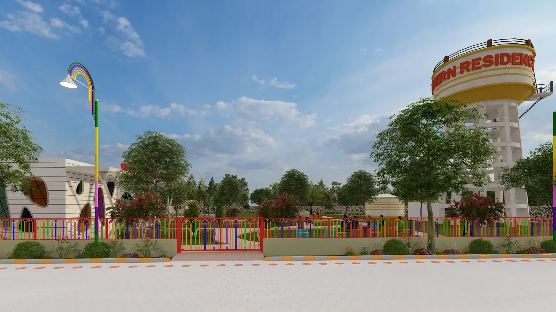 Townshade projects images