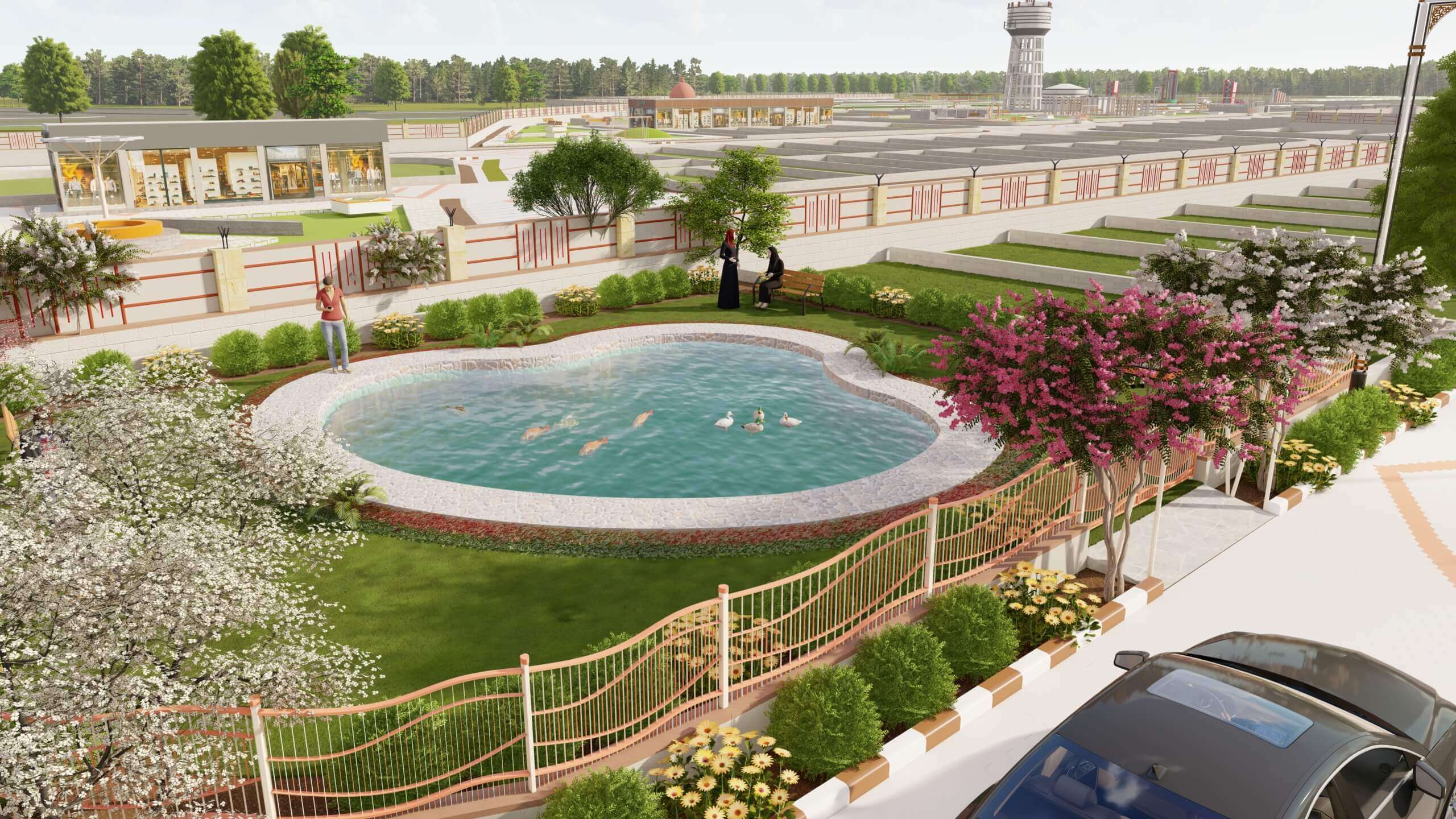 Townshade projects images