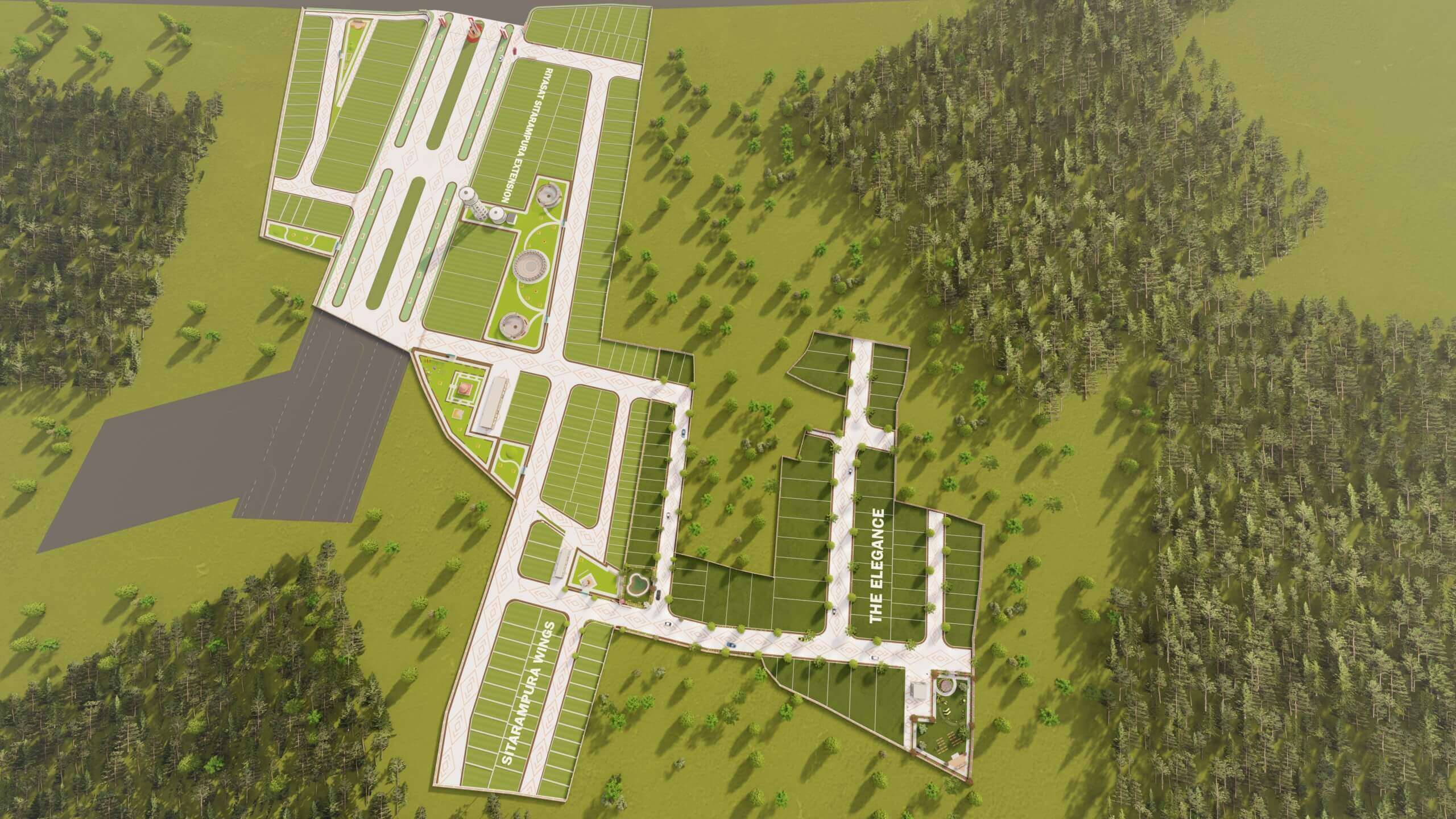 Townshade projects images