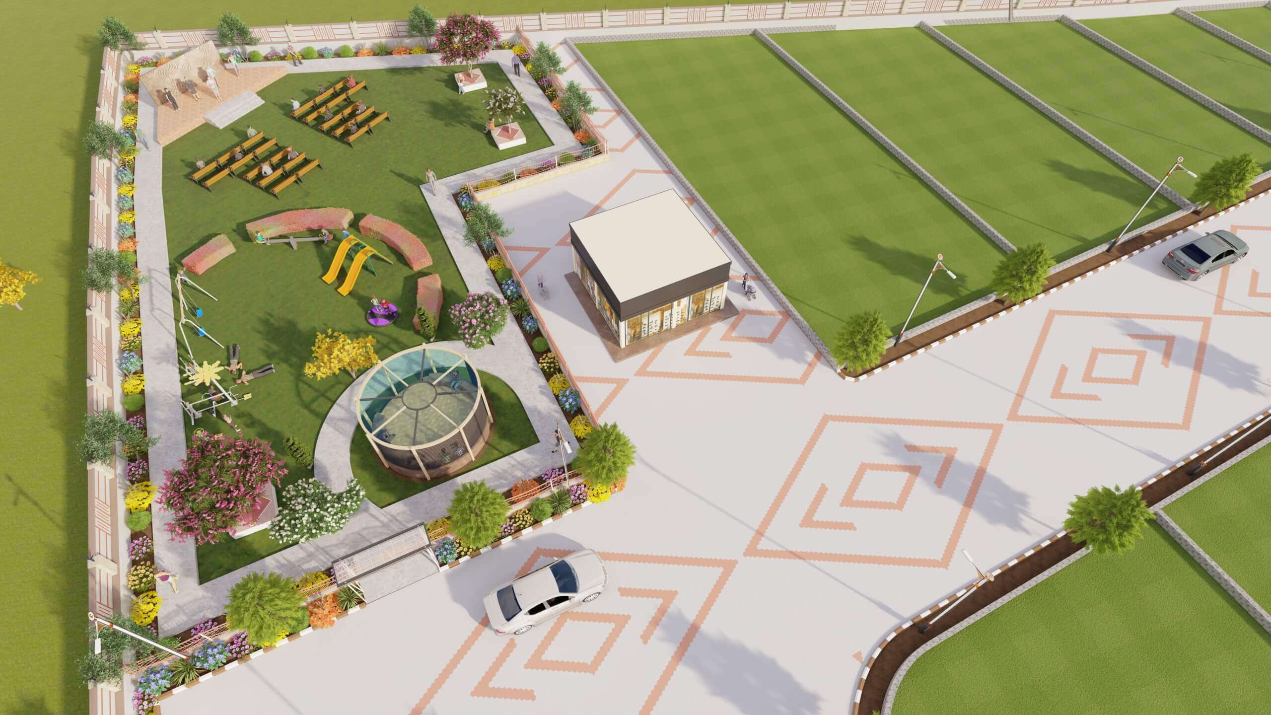 Townshade projects images