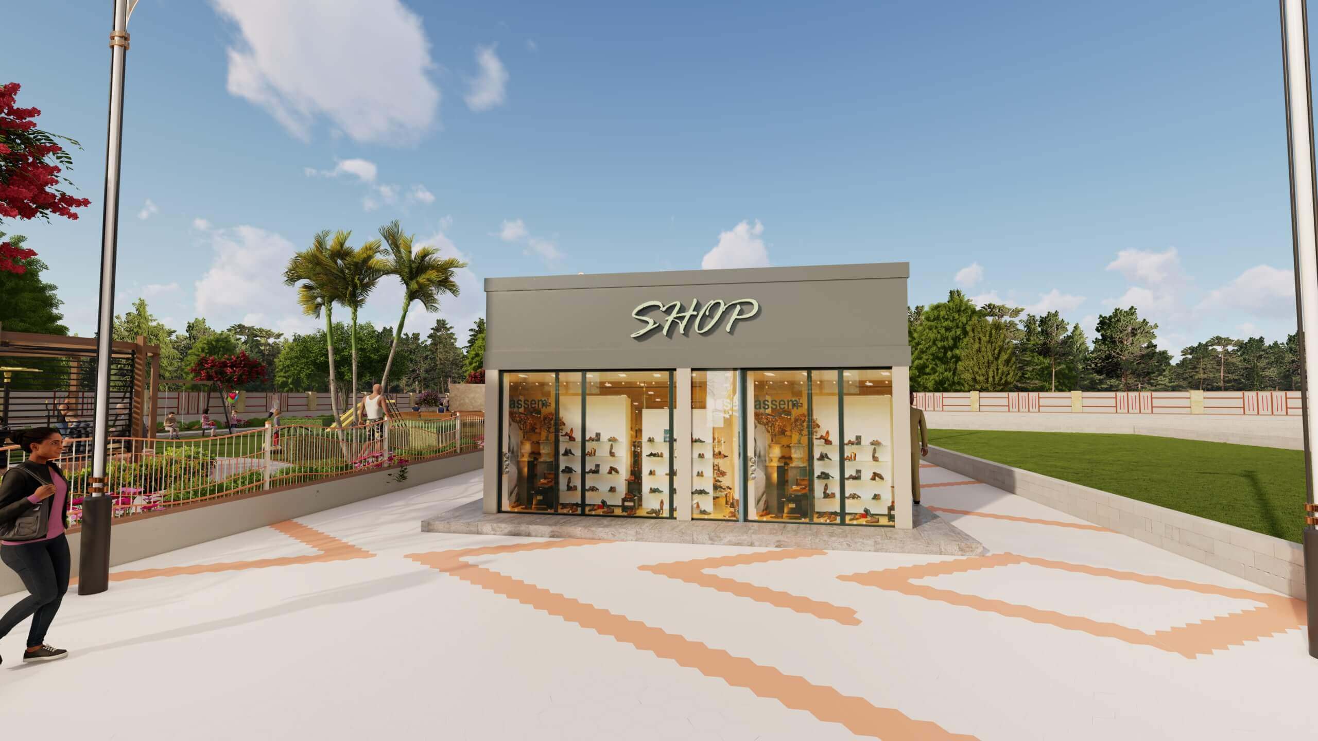 Townshade projects images
