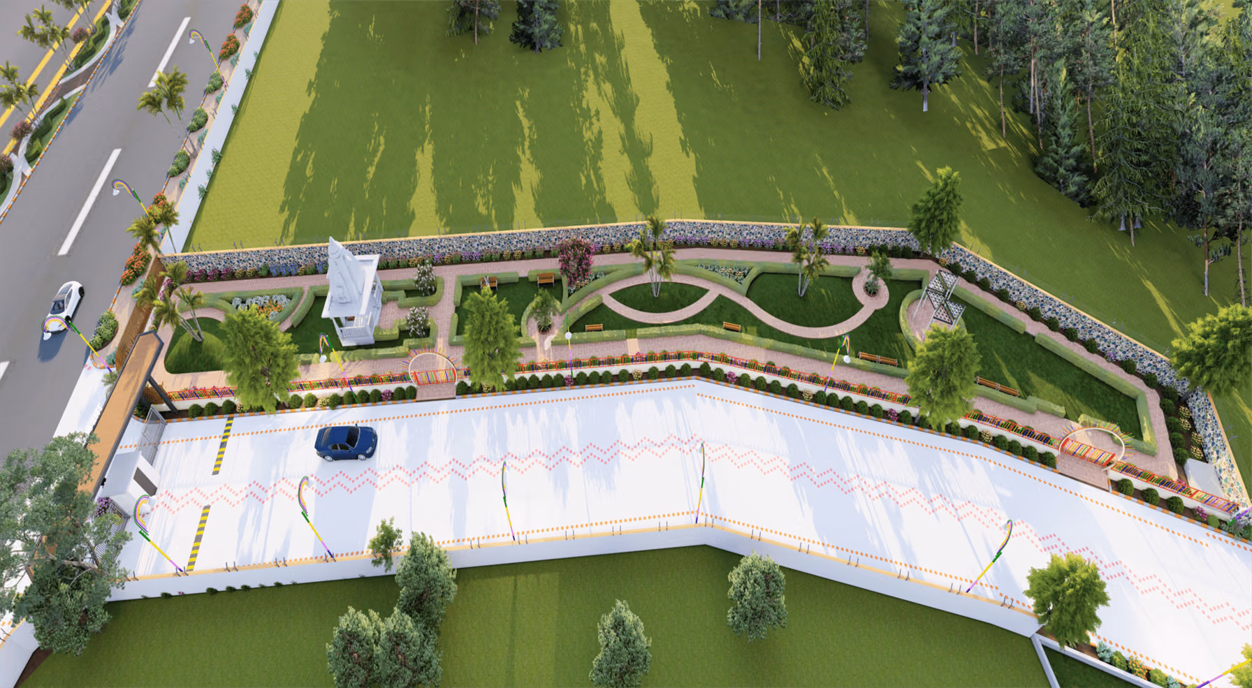 Townshade projects images