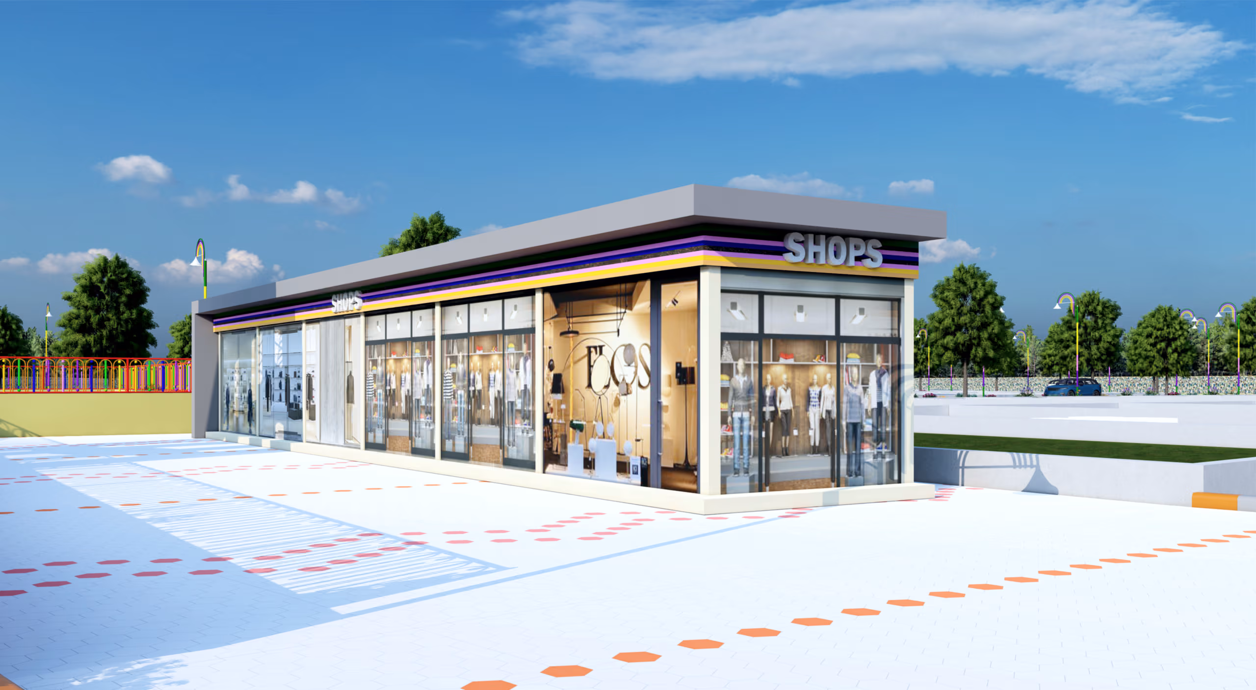 Townshade projects images